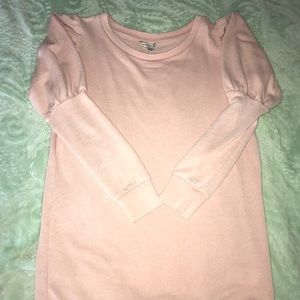 American Eagle puff sleeve crew neck